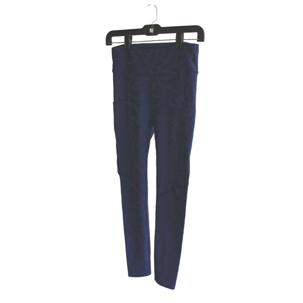 Twenty Leggings Navy Blue Medium 93166 Textural